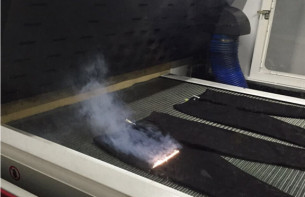 服裝激光切割除塵