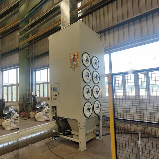 激光旱煙脈沖濾筒除塵器